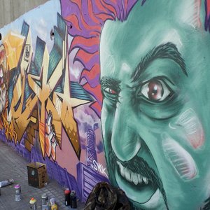 Grand Bivouac 2019 - Graffiti men Beirut
