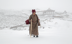 Affiche Tibet, le chemin des vents Grand Bivouac